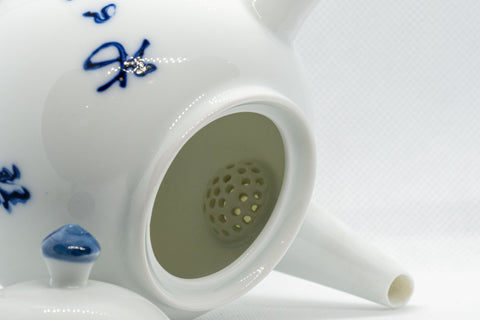 Japanese Kyusu - Nasu-gata Arita-yaki Debeso Teapot - 360ml - Tezumi