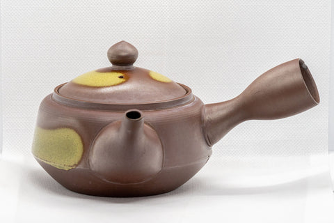 Japanese Kyusu - Hakeme Banko-yaki Teapot - 380ml - Tezumi