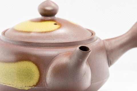 Japanese Kyusu - Hakeme Banko-yaki Teapot - 380ml - Tezumi