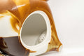 Tezumi — Japanese Kyusu - Marbled Porcelain Debeso Teapot - 500ml — closeup of the decoration