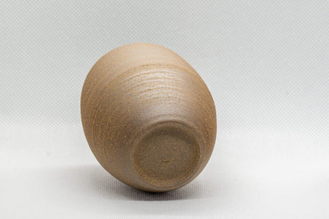 Tezumi — Japanese Teacup - Stoneware Yunomi - 175ml — top-down view of the interior