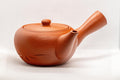 Japanese Kyusu - Tokoname-yaki Debeso Teapot - 350ml - side view with the handle to the right