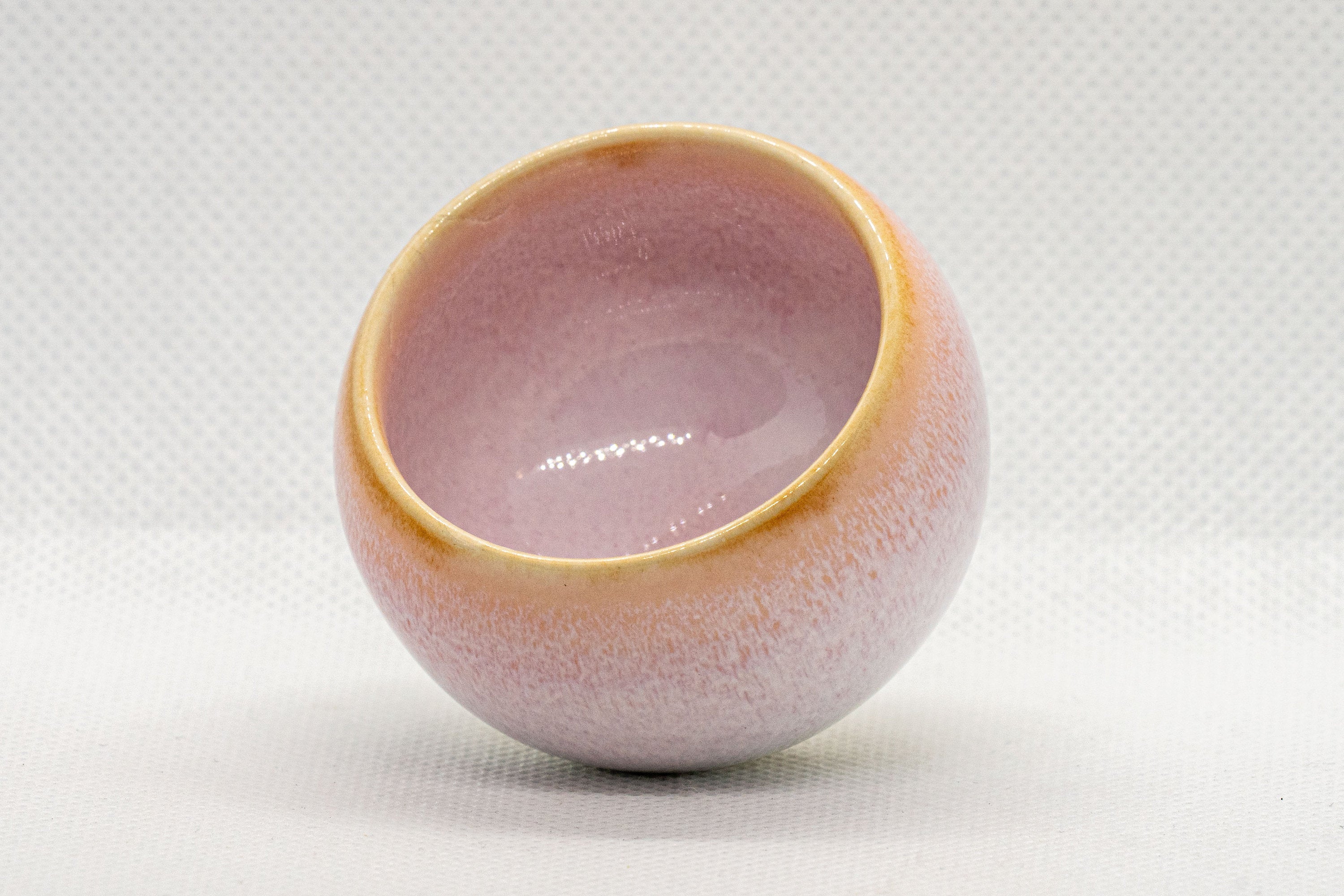 Japanese Teacups - Set of 5 Sakura Nagashi Wa-nari Guinomi - 60ml