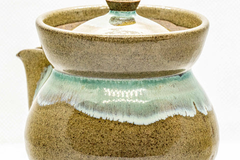 Japanese Houhin - Unique Agano-yaki Do-ake Teapot - 200ml - Tezumi