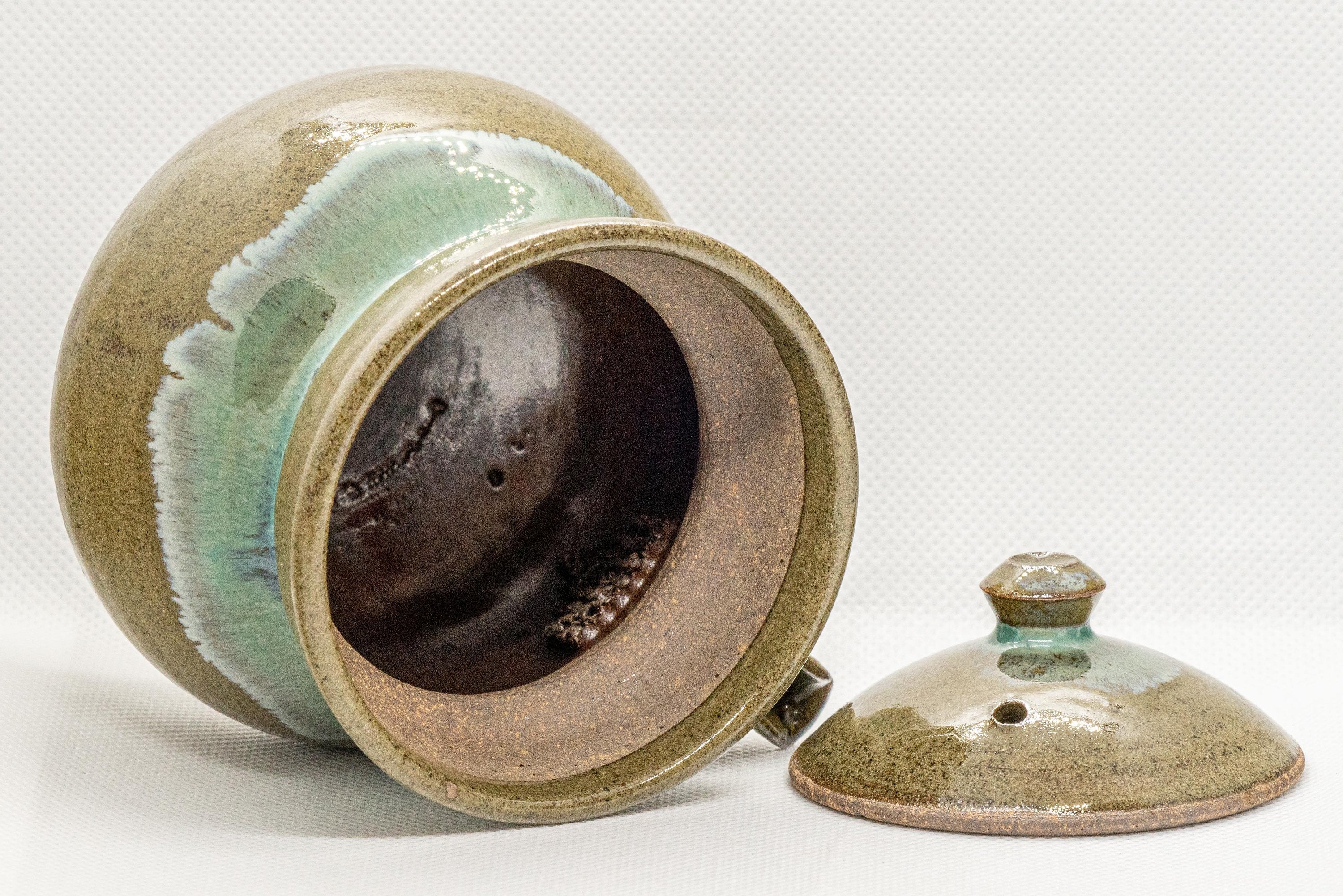 Japanese Houhin - Unique Agano-yaki Do-ake Teapot - 200ml - Tezumi