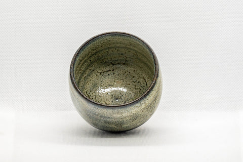 Japanese Teacup - 小勝田 Jet Black Yunomi - 150ml