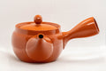 Japanese Kyusu - 富仙窯 Fusen Kiln Tokoname-yaki Teapot - 315ml - high-angle view showing the handle and spout