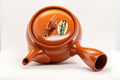 Tezumi — Japanese Kyusu - Year of the Pig Tokoname-yaki Teapot - 310ml — top-down view of the lid