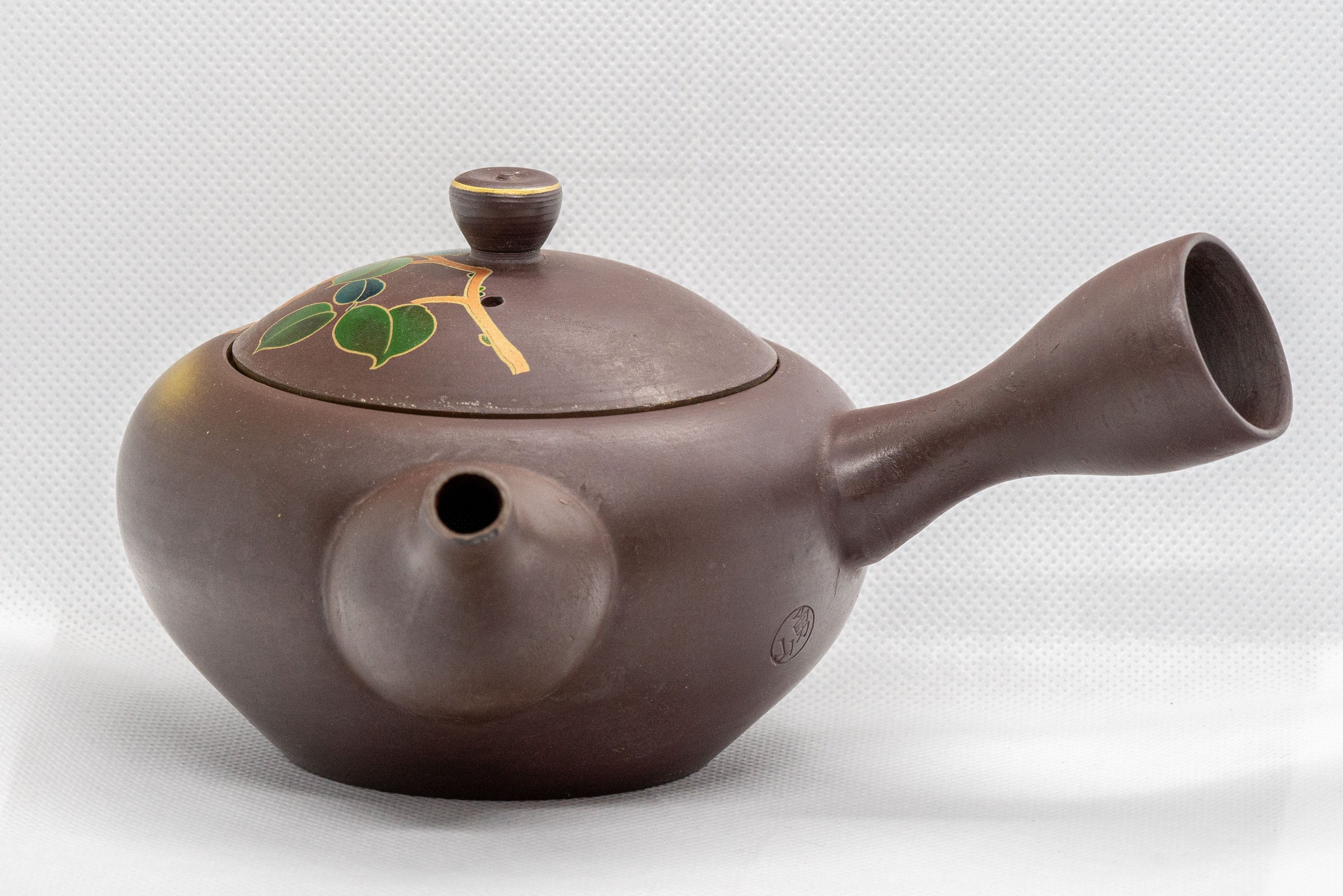 Japanese Kyusu - 山勇 Floral Banko-yaki Teapot - 330ml