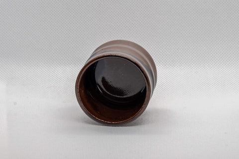 Tezumi — Japanese Teacup - Tsutsu-gata Guinomi - 75ml — three-quarter view