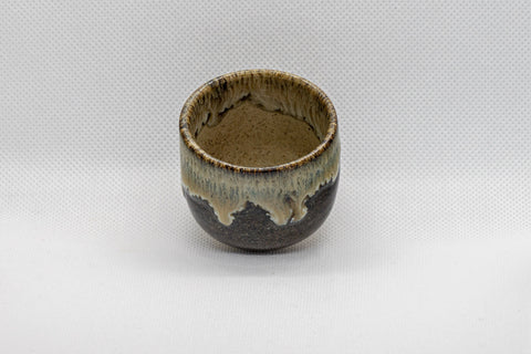 Japanese Teacup - Drip Glazed Guinomi Ochoko - 50ml