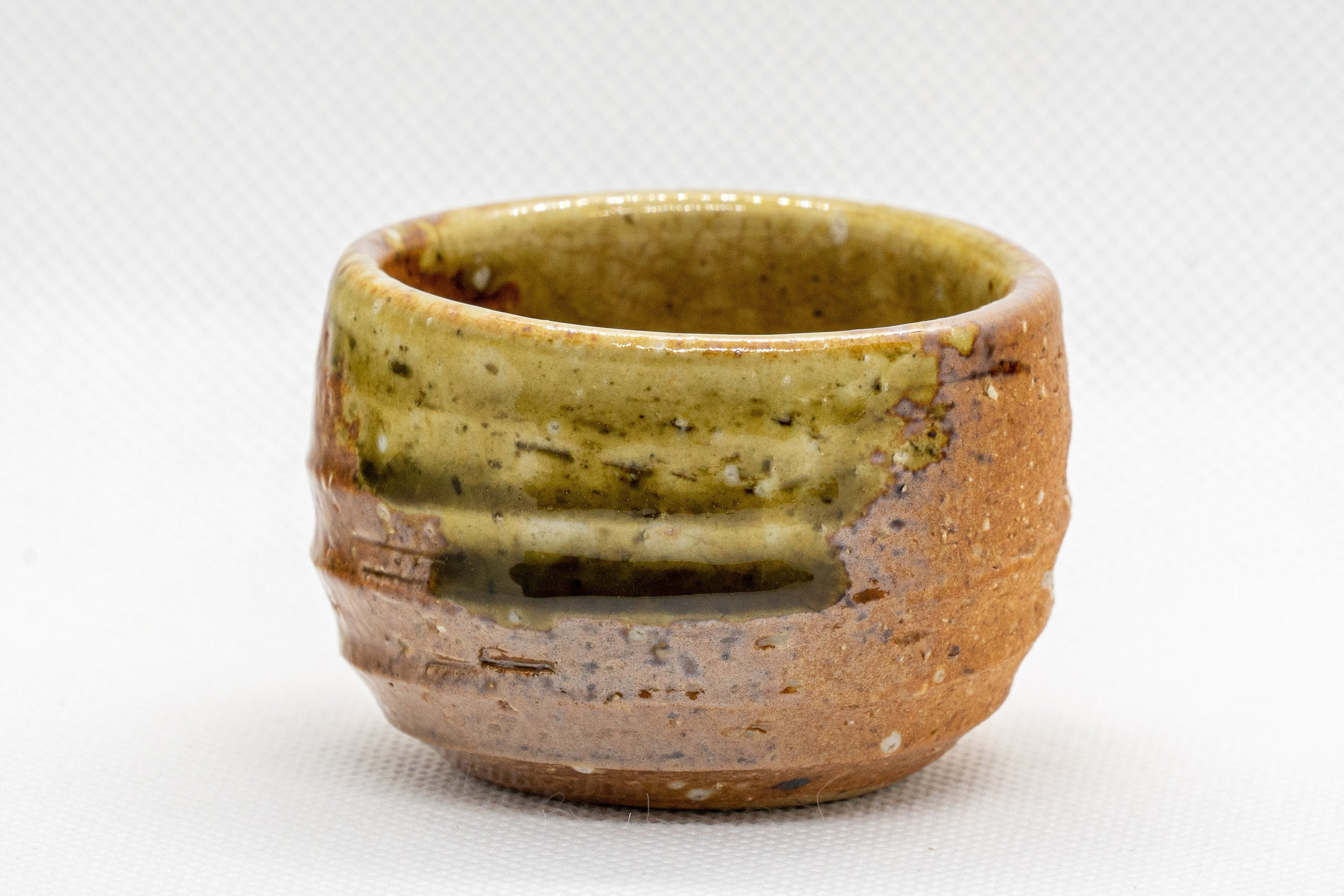 Japanese Teacup - Stoneware Shigaraki-yaki Guinomi - 40ml