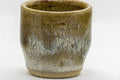 Japanese Teacup - Hare's Fur Guinomi - 30ml - closeup showing the hare's fur glaze detail