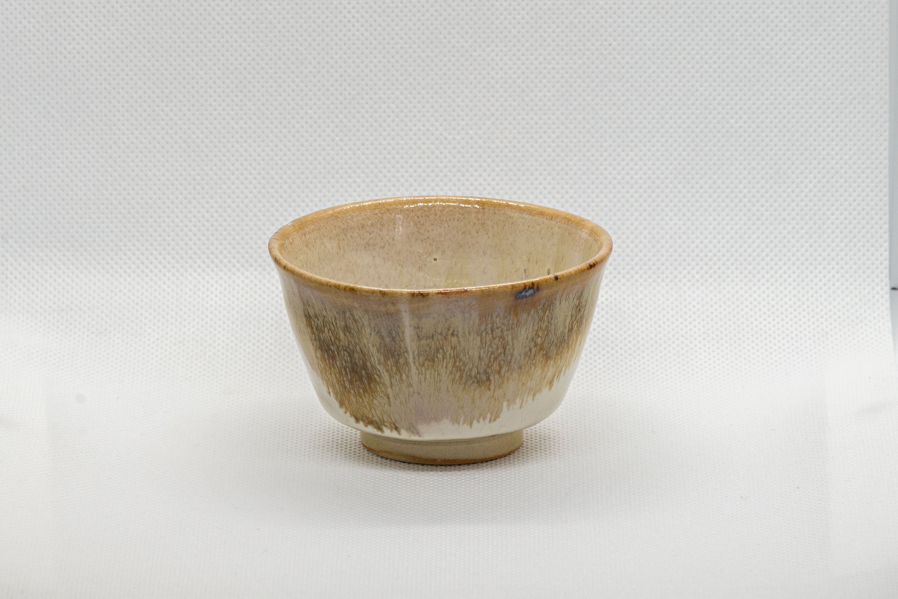 Japanese Teacups - Set of 4 Hare's Fur Glazed Senchawan - 85ml