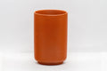 Japanese Teacup - Bamboo Tsutsu-gata Tokoname-yaki Yunomi - 170ml - front view, slightly angled