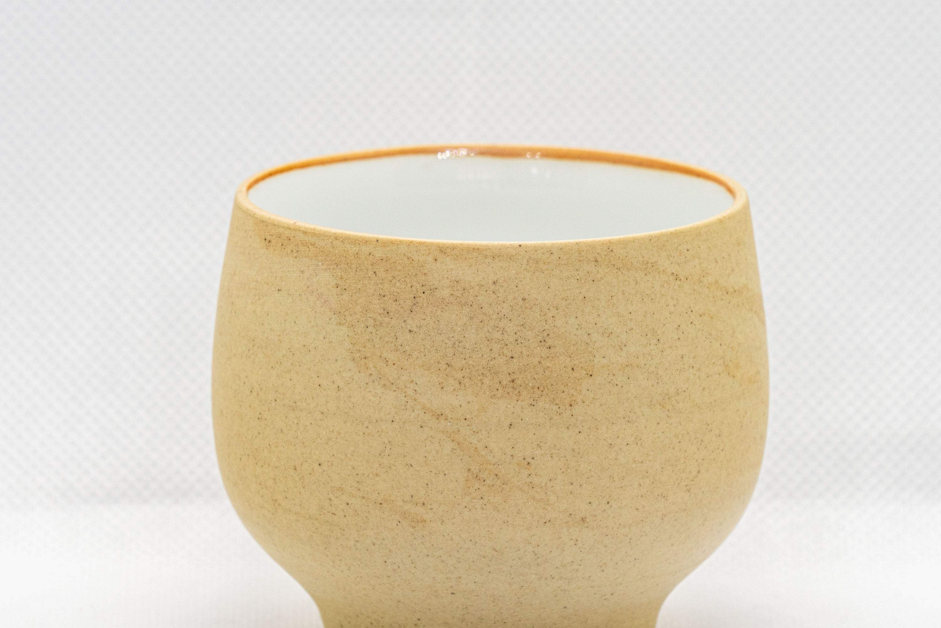 Japanese Teacups - Set of 3 Stoneware Yunomi - 140ml