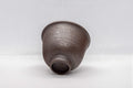 Japanese Teacup - Banko-yaki Senchawan - 80ml - overhead angled view showing the foot and underside