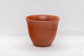 Japanese Teacup - Floral Tokoname-yaki Yunomi - side view from another angle