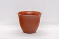 Japanese Teacup - Floral Tokoname-yaki Yunomi - front view of the teacup