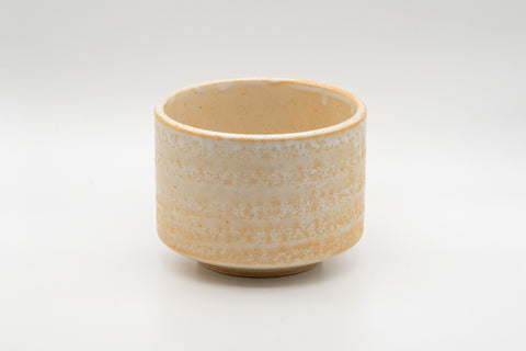 Japanese Matcha Bowl - Shino Glazed Hantsutsu-gata Chawan - 400ml