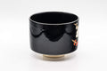 Tezumi — Japanese Matcha Bowl - Plum Blossoms Tsutsu-gata Chawan - 500ml — three-quarter view