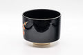 Tezumi — Japanese Matcha Bowl - Plum Blossoms Tsutsu-gata Chawan - 500ml — front view from another angle