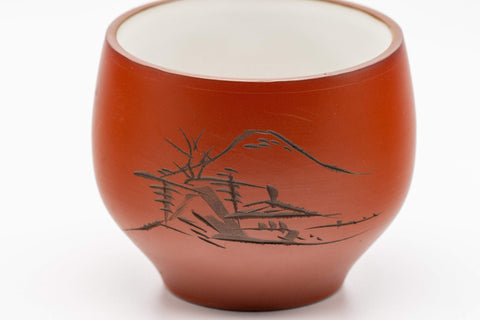 Japanese Teacups - Pair of Tokoname-yaki Yunomi - 125ml