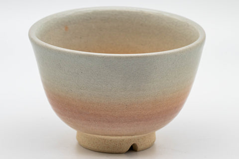 Japanese Teacups - Tsubaki Kiln (椿窯, 天鵬山) Pair of Hagi-yaki Senchawan - 95ml