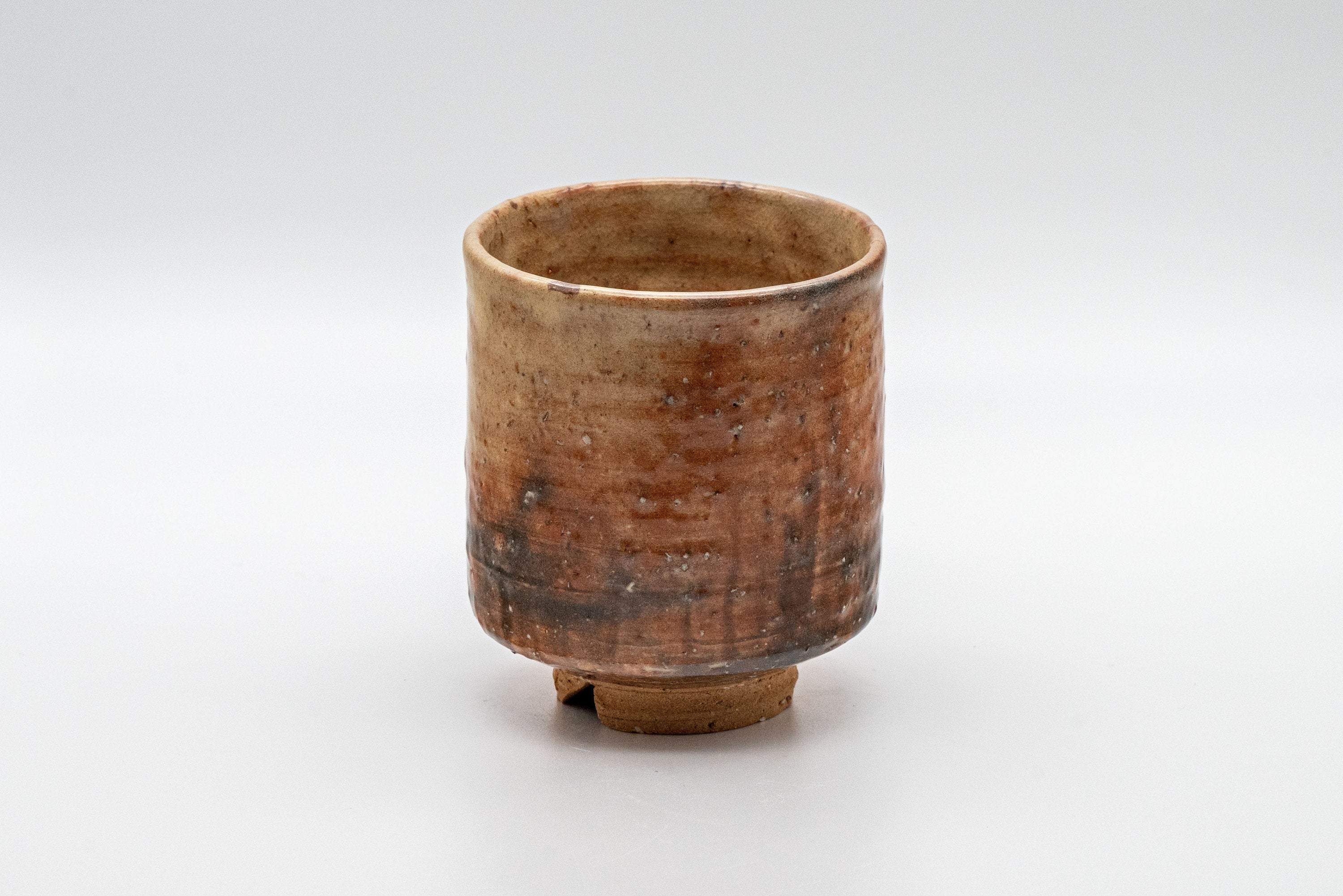 Japanese Teacup - Earthy Tsutsu-gata Yunomi - 215ml - Tezumi
