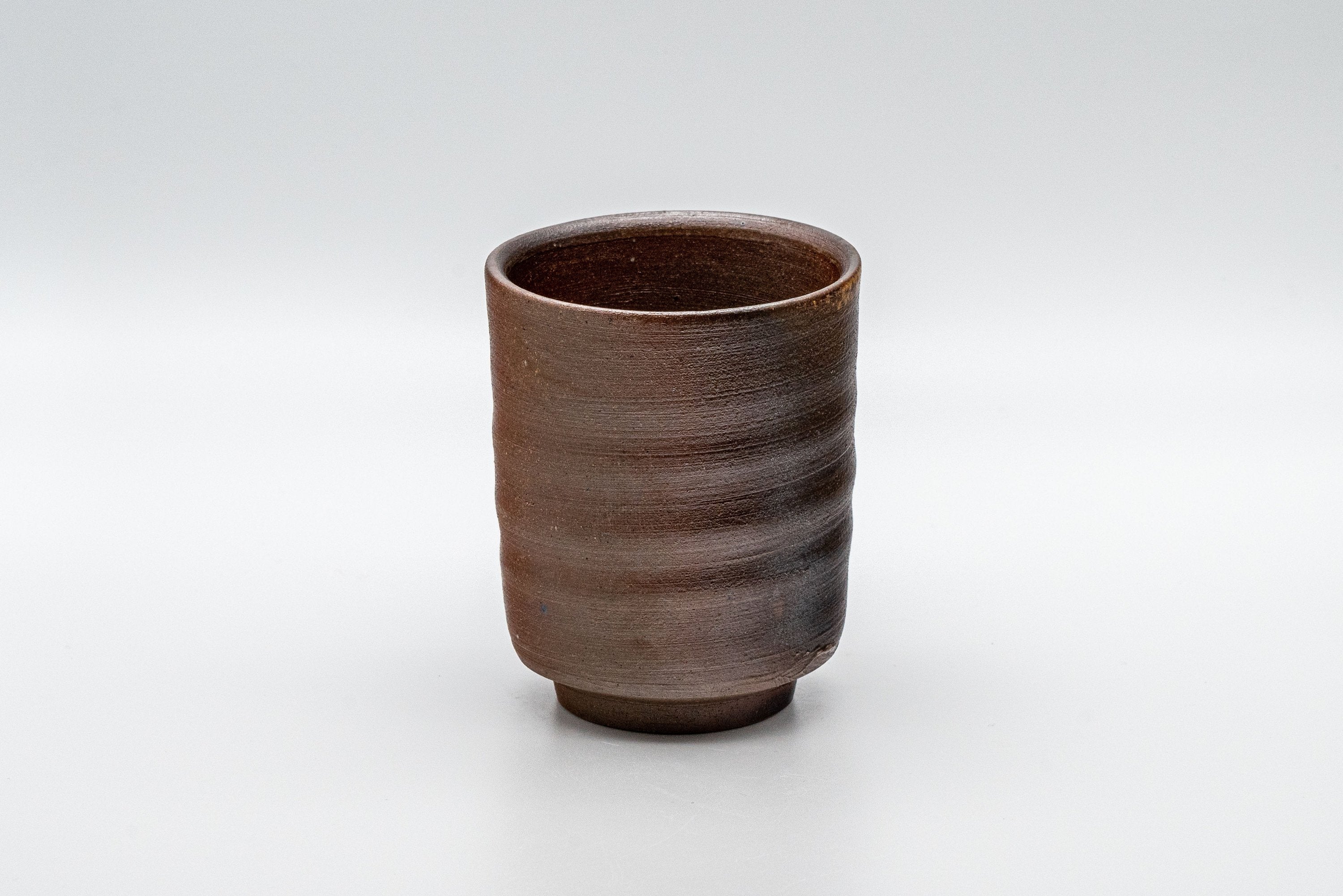 Japanese Teacup - Tsutsu-gata Bizen-yaki Yunomi - 160ml - Thumbnail 3