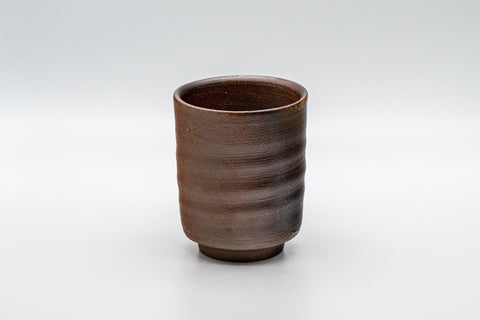 Japanese Teacup - Tsutsu-gata Bizen-yaki Yunomi - 160ml - Tezumi