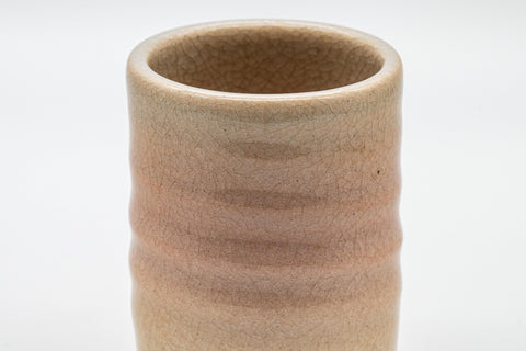 Japanese Teacup - 萩城美 Tsutsu-gata Hagi-yaki Yunomi - 90ml