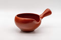 Tezumi — Japanese Yuzamashi - Red Shudei Tokoname-yaki Water Cooler - 220ml — front view