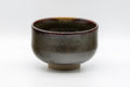 Tezumi — Japanese Matcha Bowl - Drip Glazed Hantsutsu-gata Chawan - 500ml — front view from another angle