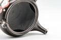 Japanese Kyusu - Black Kokudei Owl Sculpted Tokoname-yaki Teapot - 350ml - Tezumi