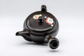 Japanese Kyusu - Black Kokudei Owl Sculpted Tokoname-yaki Teapot - 350ml - Tezumi