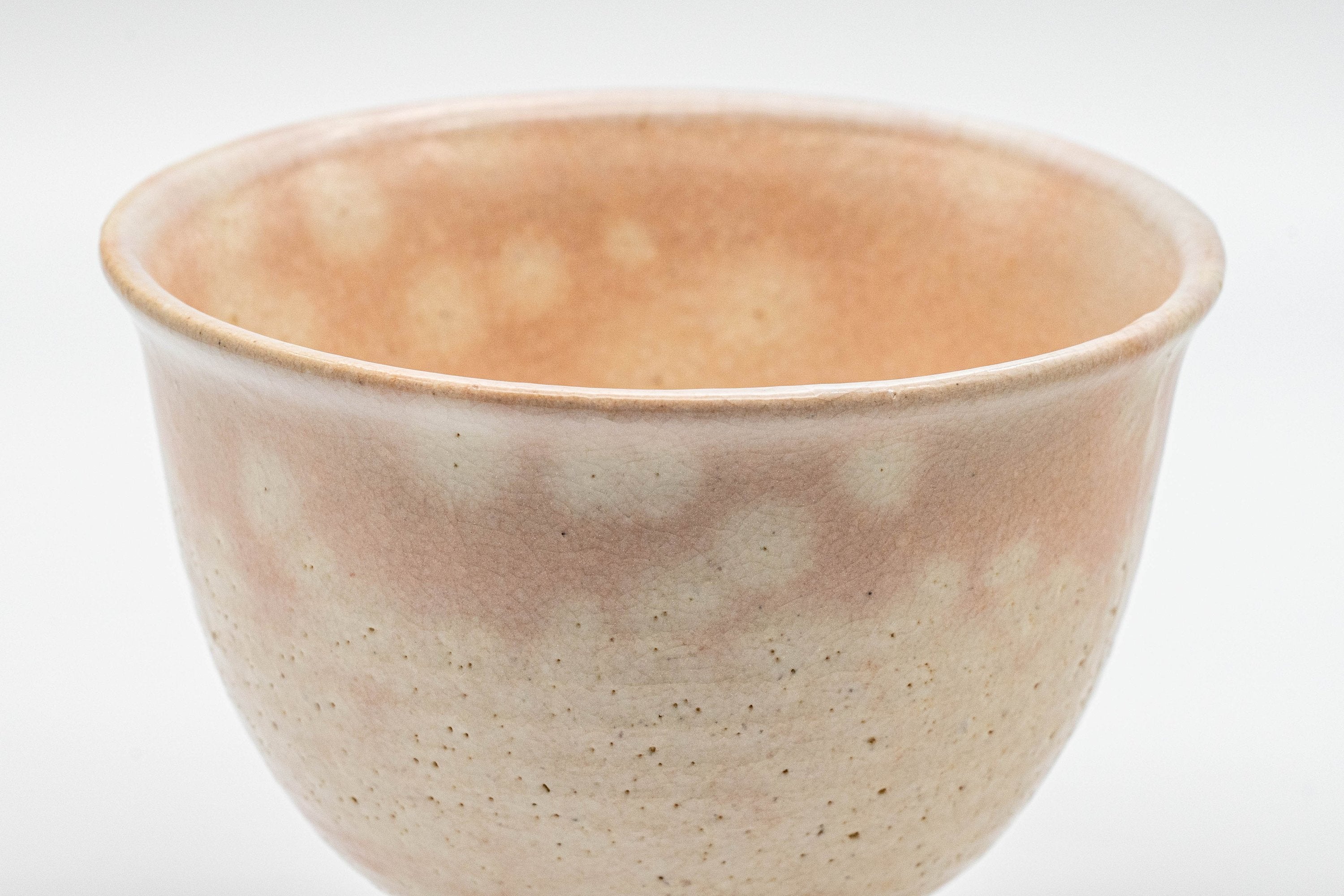 Japanese Teacups - Set of 3 Gohonte Hagi-yaki Yunomi - 140ml