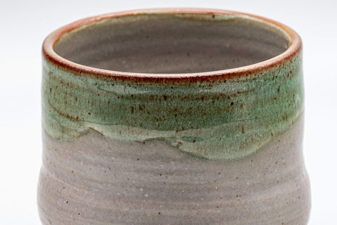 Japanese Teacup - Drip Glazed Tsutsu-gata Yunomi - 175ml