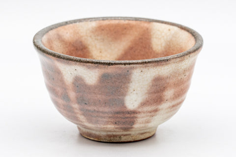 Japanese Teacup - Shino Glazed Wan-nari Guinomi - 65ml