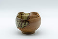 Tezumi — Japanese Yuzamashi - 三滝窯 Half-glazed Katakuchi - 160ml — three-quarter view