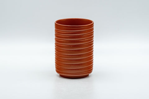 Japanese Teacups - Set of 5 Curvy Tsutsu-gata Tokoname-yaki Yunomi - 145ml