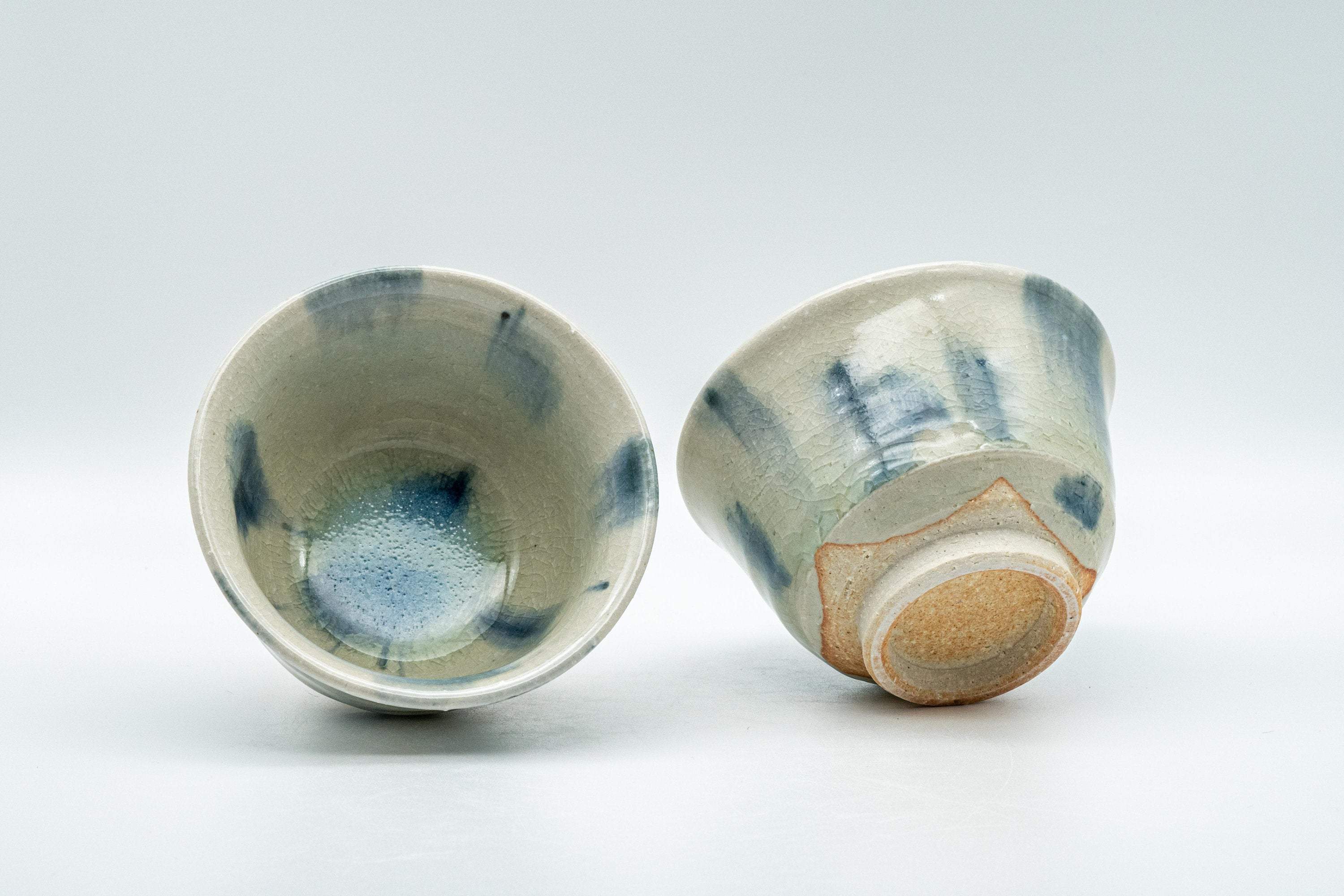 Japanese Teacup - Grey Indigo Yunomi - 150ml - Thumbnail 3