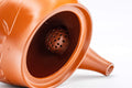 Tezumi — Japanese Tea Set - Tokoname-yaki Nasu-gata Debeso Kyusu with 5 Yunomi - 300ml — closeup of the decoration