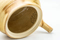 Tezumi — Japanese Tea Set - 夙山 Nasu-gata Do-ake Kyusu with 3 Yunomi - 575ml — the teapot and cups arranged together