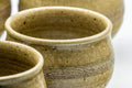 Tezumi — Japanese Tea Set - Speckled Olive Green Kyusu with 5 Yunomi - 350ml — additional view