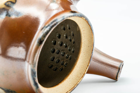 Japanese Tea Set - Glazed Kyusu with 5 Yunomi - 400ml - Tezumi