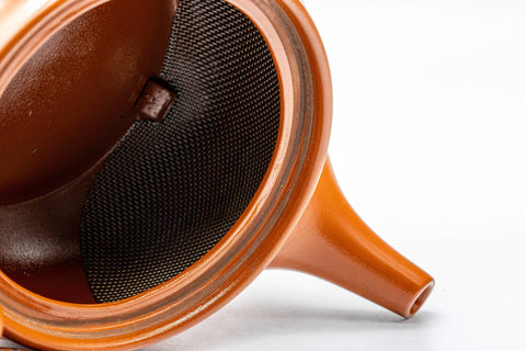 Japanese Kyusu - 草庵窯 Bamboo Tokoname-yaki Teapot - 350ml