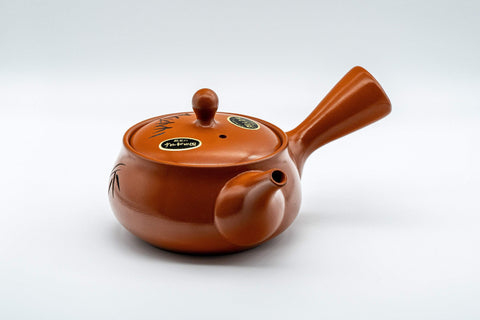 Japanese Kyusu - 草庵窯 Bamboo Tokoname-yaki Teapot - 350ml