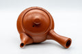 Tezumi — Japanese Kyusu - Calligraphy Nasu-gata Tokoname-yaki Debeso Teapot - 220ml — top-down view of the lid