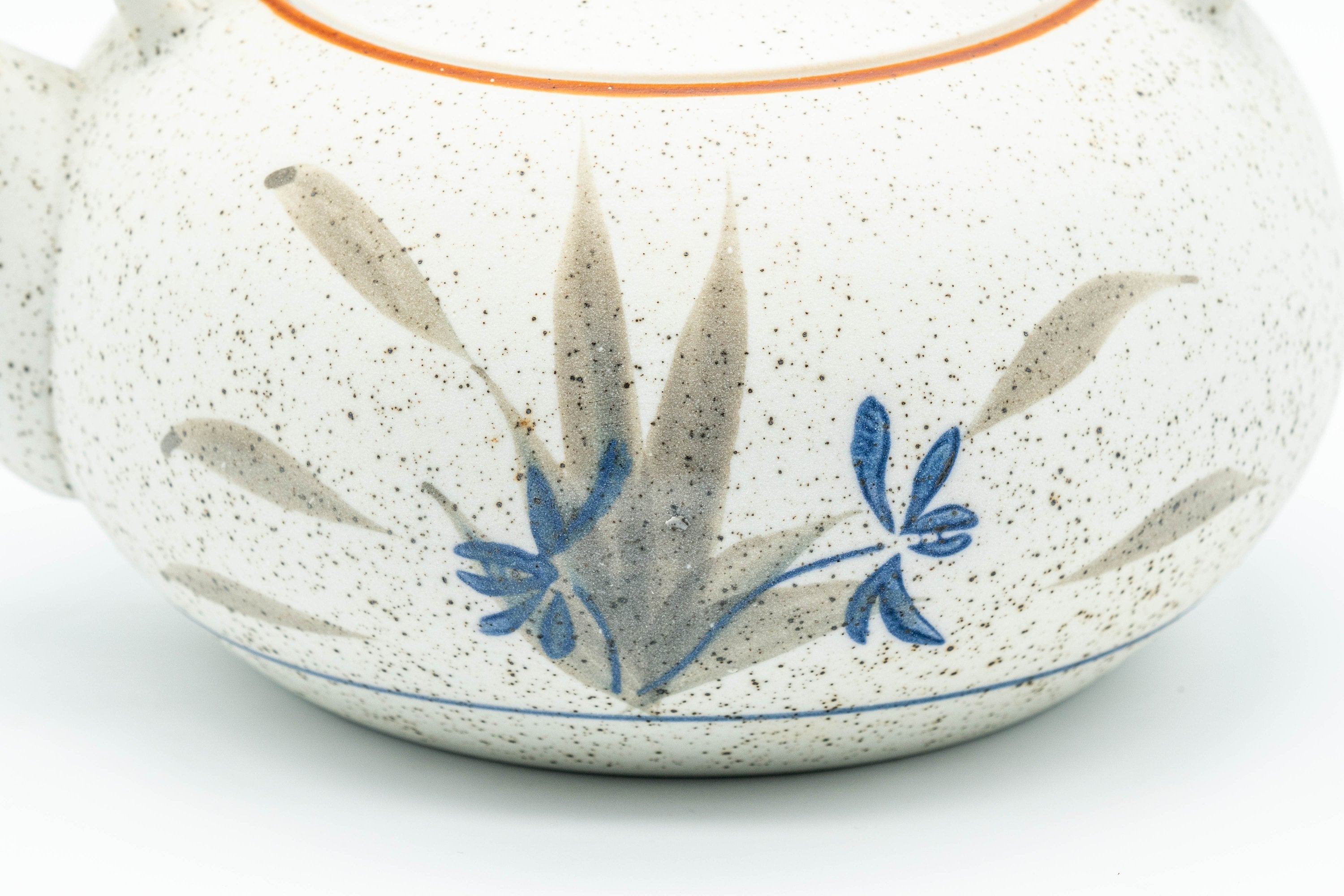 Japanese Tea Set - 西峰窯 Arita-yaki Porcelain Dobin Teapot with 6 Cups - Nishimine Kiln - Tezumi